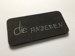 Die Anderen, Wort Collage, Serie/ Teil einer Installation, 2017 (c) Doreen Trittel