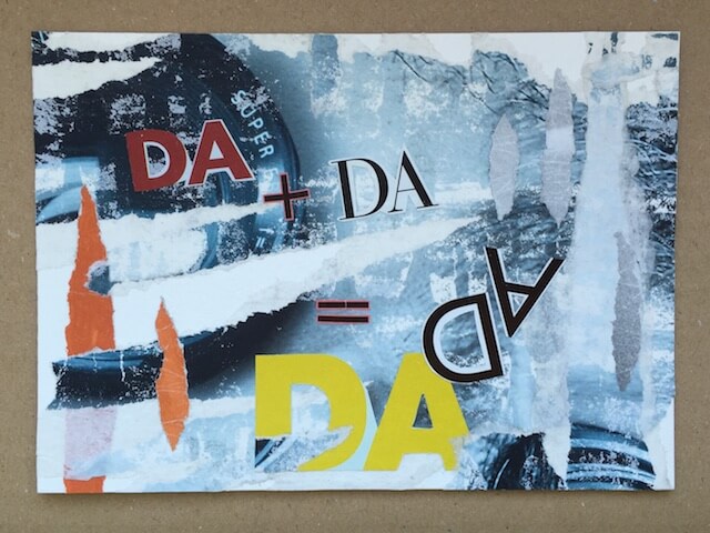 Dada – eine Postkarte gesellt sich zu anderen