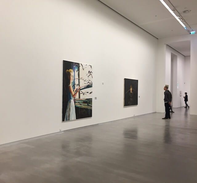 Blick in die Ausstellung von Cornelia Schleime: Malerei; by hehocra