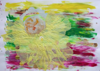 Reise ins Innere Collage, Nr. 3 von 7, 59x42 cm, 2017 (c) Doreen Trittel