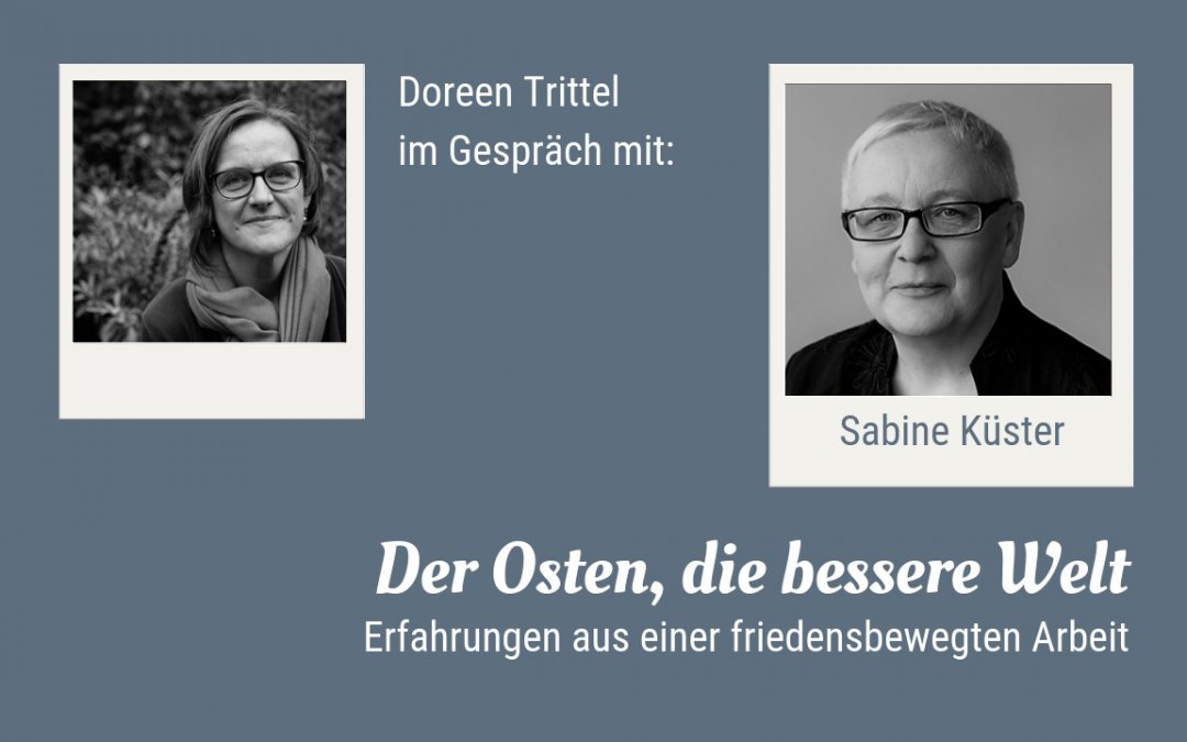 Doreen Trittel im Gespräch mit Sabine Küster, 2019