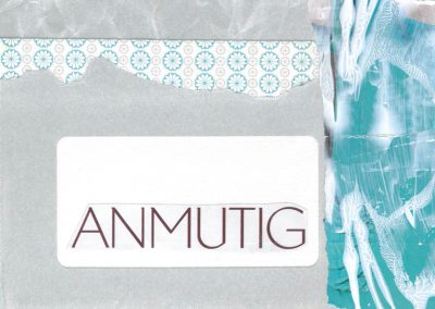 Anmutig**, Collage, (c) Doreen Trittel