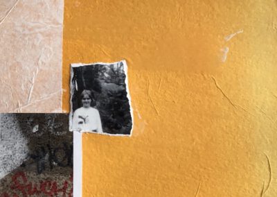 Erinnerungen sortieren, Detail, Collage, 2019, (c) Doreen Trittel