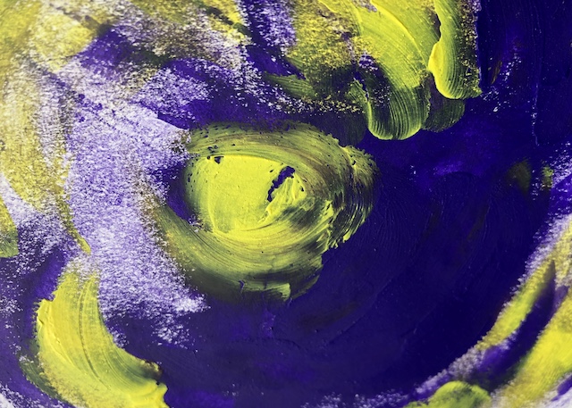 Violette Kunst – farbverrücktes aus dem Atelier